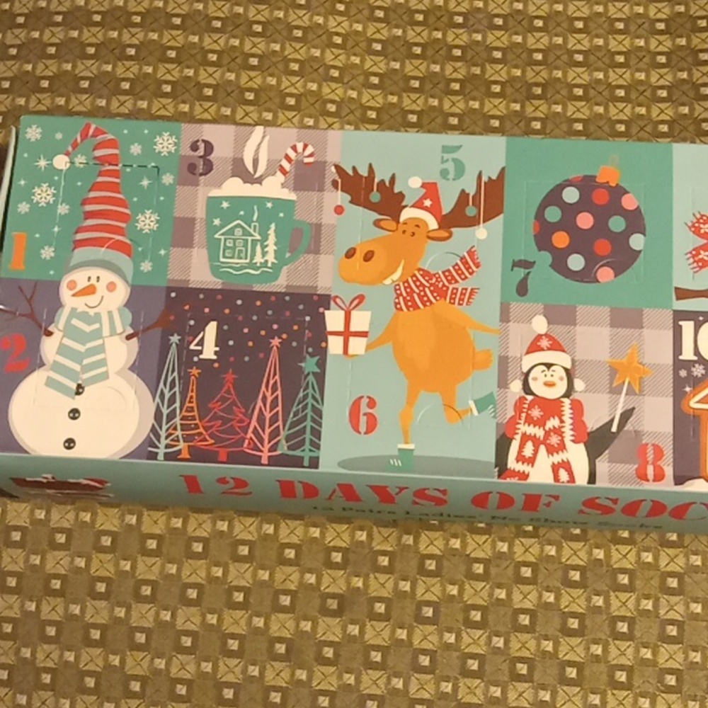 12 Days of Socks Sizes 4 to 10